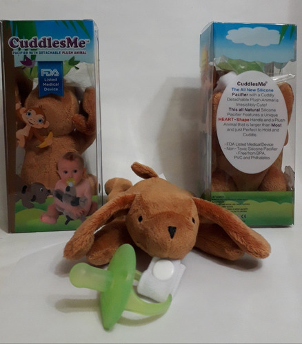 Imagen 5 de 6 de Peluches Para Bebés Para Guindar Con Chupón