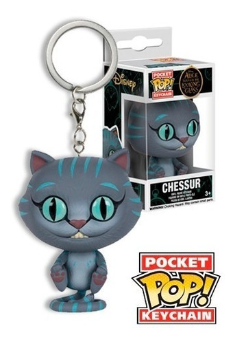 Muñeco Funko Pocket Pop Keychain Chessur Gato Alicia Llavero