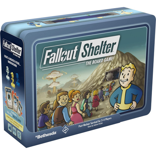 Fallout Shelter The Board Game (base) | Juego De Mesa De Es.
