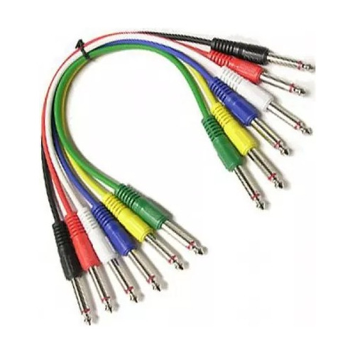 Cables Inter Pedal Colores  6 Unidades Whirlwind Xp280