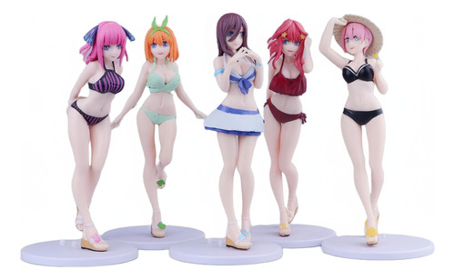 5 Pcs Figuras De Anime Anime Juguetes Estatua De Sobremesa