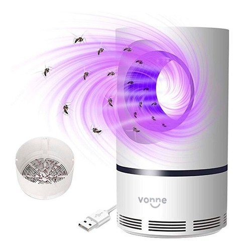 Lampara Insectocutora Usb Vonne Repelente De Insectos