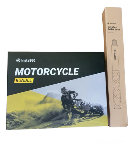 Insta 360 Pack Motociclista+ Selfie Stick 114cm Invisible 