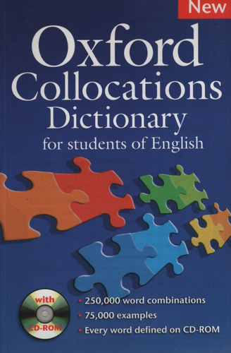 Oxford Collocations Dictionary With Cd-rom