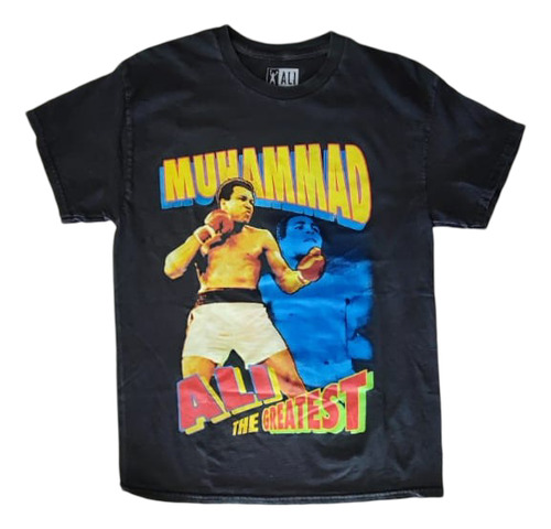 Playera Gris Deslavada Muhammad