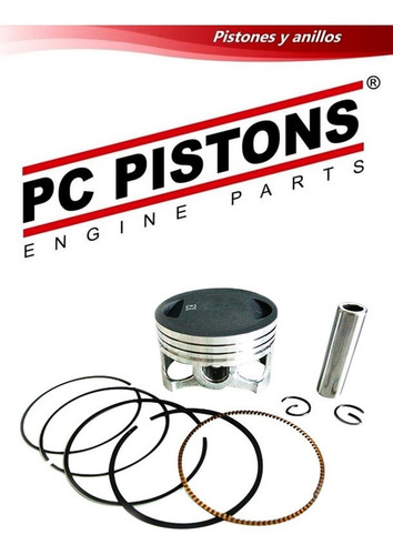 Pistones Ford Fiesta 1.6 96-04 Con Anillos 030 0.75