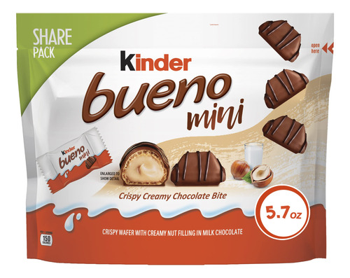 Kinder Bueno Crema De Chocolate Con Leche Y Avellana, Mini B