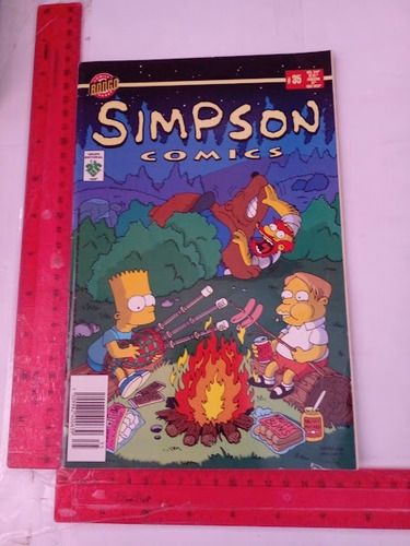 Revista Simpson Comics No 35 Agosto 1998