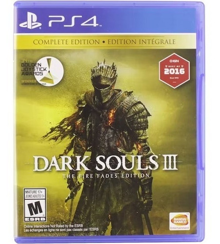 Imagen 6 de 6 de Dark Souls III The Fire Fades Edition Bandai Namco PS4 Físico