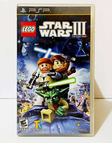 Lego Star Wars 3 The Clone Wars Juego Psp Físico