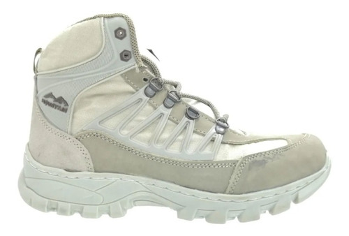 Botas Botines Hombre Tacticas Industriales Erez Color Beige