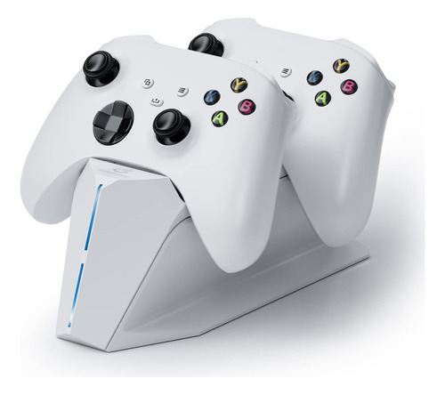 Estación De Carga Dual Para Controles De Xbox Con Baterías