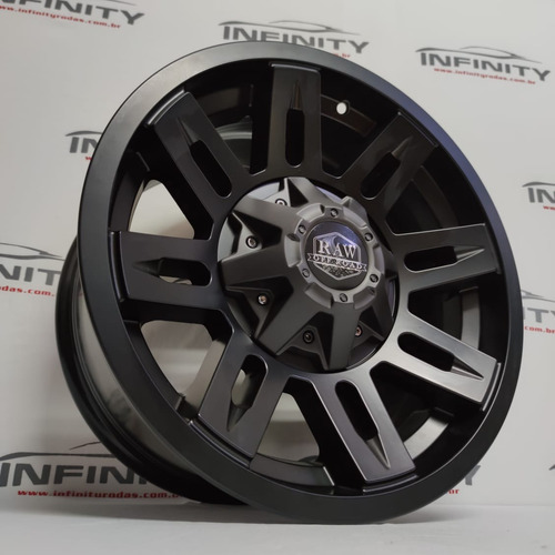 Imagem 6 de 9 de 4 Roda 17 Off Road 6x114 Nissan Frontier Dakota Or03 Raw