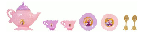 Muñeca Princesa Disney Rapunzel Y Juego De Té