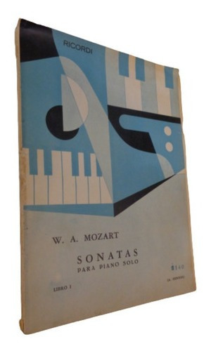 Mozart. Sonatas Para Piano Solo. Libro 1. A. Hennes. Ri&-.