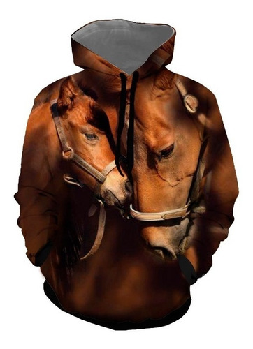Blusa Moletom Cavalo Horse Cores Variadas