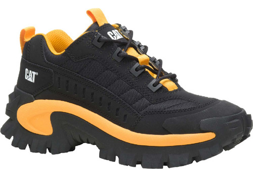 Sneaker Caterpillar Intruder Black/cat Yellow Para Hombre
