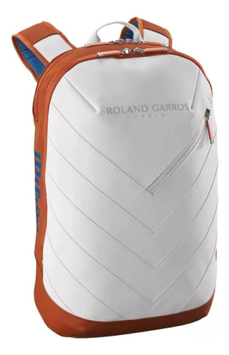 Mochila Tennis Wilson Super Tour Roland Garros Blanco Wr803