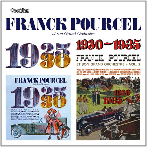 Franck Pourcel 1925-1930 & 1930-1935 Cd Import.new En Stock