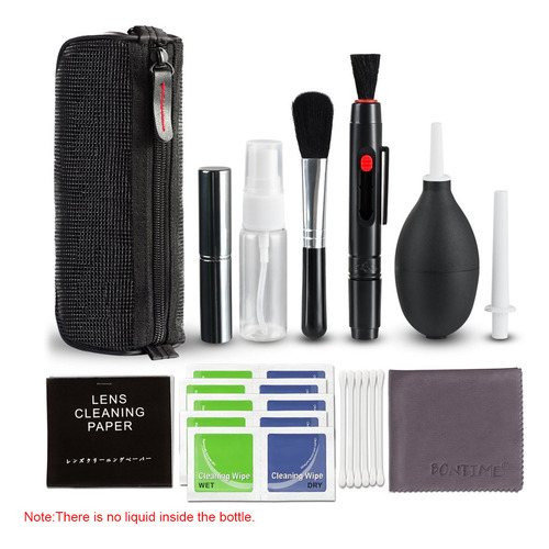 Kit De Limpieza De Cámara Con Ventilador, Bolígrafo Y Paño P