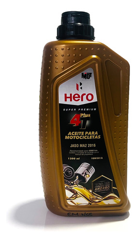 Aceite Hero 10w30 ( 1200 Ml ) - Original Hero