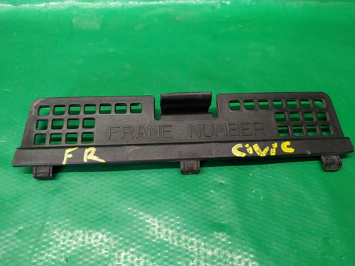 Vista Tapa Frame Number Frontal Derecho Honda Civic Mod 2013 (Usado)