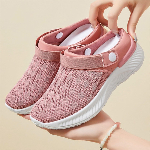 Zapatillas Mujer Transpirables Slip-on Soporte Arco