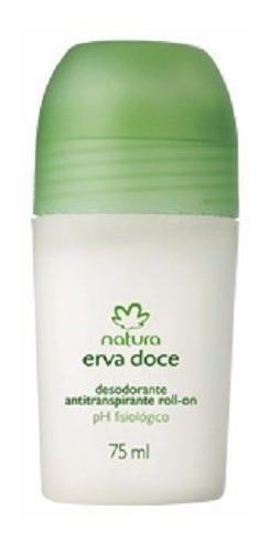 Imagen 1 de 3 de Desodorante Antitranspirante Roll-on Natura Erva Doce 75ml