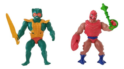 Combo Merman Y Clawful Motu Tamaño Original Impresion 3d