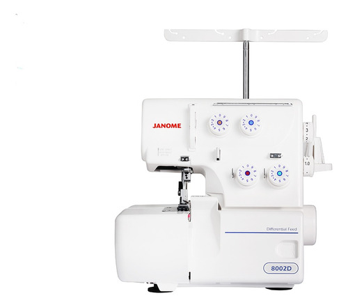 Máquina Overlock - Janome Mylock8002d - Color Blanco