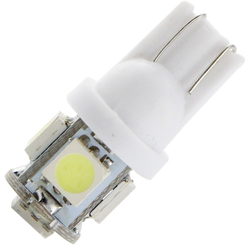 14x T10 5 Smd Luz Led Cola Pescado 194 168 W5w 12v Blanco