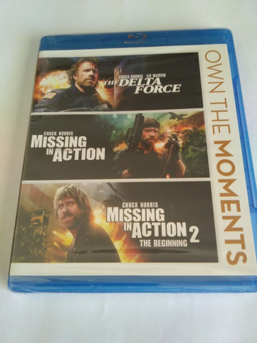 Chuck Norris Triple Pack Missing In Action / Delta Force 
