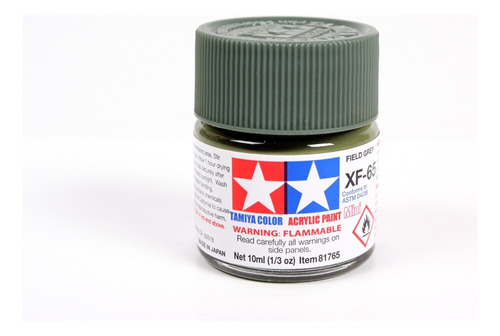 Field Gray By Tamiya # Xf65mn 10ml ( Mate)