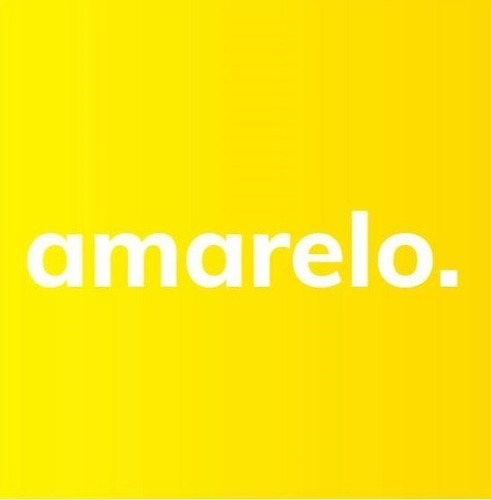 Juego Comedor Eames Mesa Redonda 80cm + 4 Sillas - Amarelo