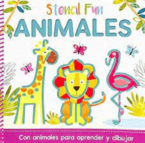 Libro Para Dibujar Stencil Fun Varios Modelos Manolito