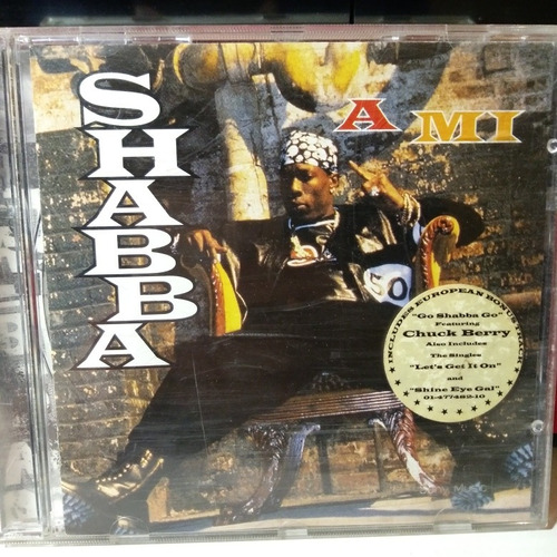 Shabba A Mi Shabba (bob Marley Tupac) 1ra Ed. Europea +