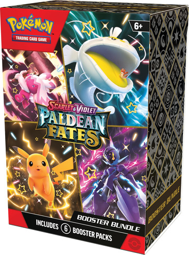 Paquete Pokemon Tcg Scarlet & Violet Paldean Fates Booster