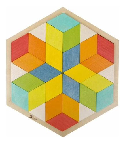 3d Puzzle De Colores Pb-c1