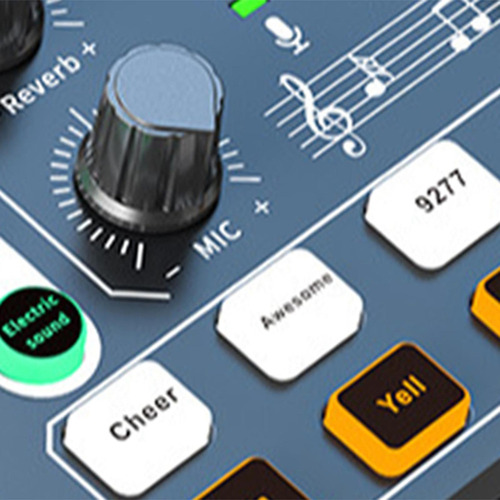 2025 Mezclador De Audio Tarjeta De Sonido Externa Portátil
