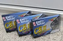 Comprar Pac 3 Fitas Cassete Basf Chrome Extra 2 Novas Lacradas :)