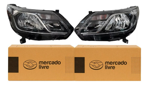 Par Farol S10 Ltz 2017 2018 2019 2020/2023 Com Led Completo