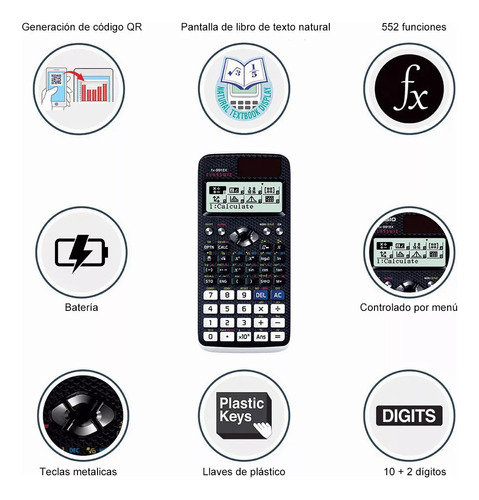 Calculadora De Engenharia Científica Fx-991ex 552