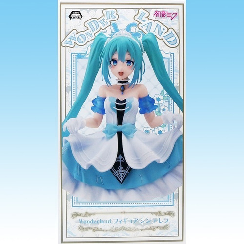 Imagen 2 de 6 de Hatsune Miku Wonderland Cinderella Taito Figura Original