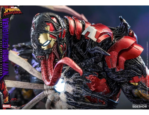 Imagen 3 de 4 de Hot Toys Iron Man Venomized Maximum Venom Nuevo Fpx
