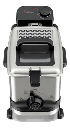 Freidora De Aceite T-fal Inoxidable 1.8 L Fr702d51 Plateado 60