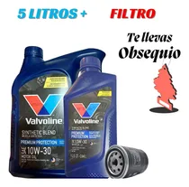 Comprar Aceite 10w30 Semi Sintetico Valvoline Pack 5lts + Filtro