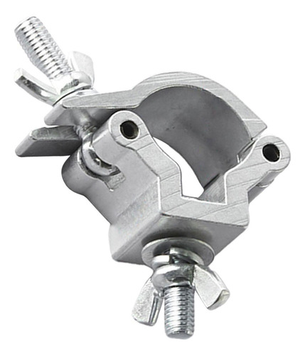 4 Abrazadera De Iluminación Profesional De Plata 25 A 30mm