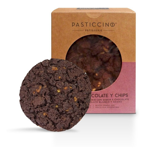 Pasticcino Cookies Chocolate Con Chips De  150gr X 5 Uni