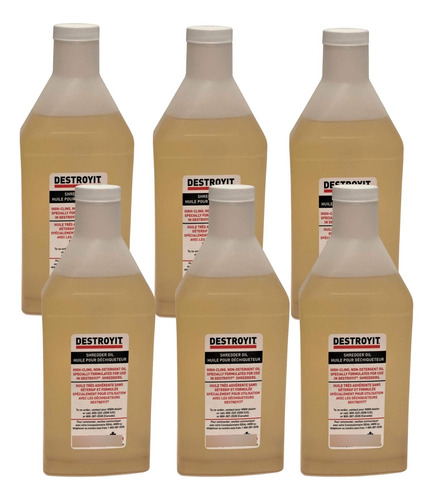 Mbm Destroyit Shredder Oil  1 Cuarto Botella (6pk)