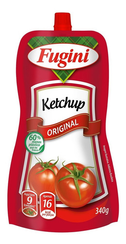 Ketchup Tradicional Fugini Sachê Bico 340 G